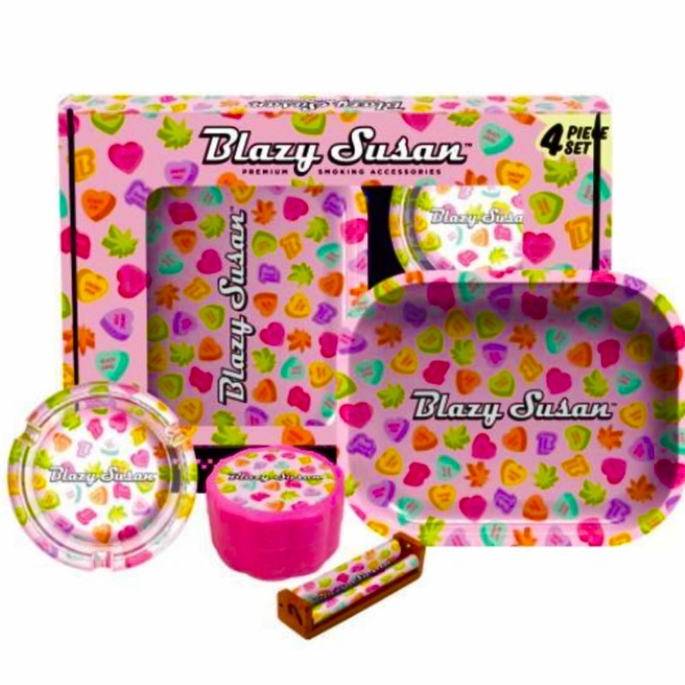 Blazy Susan Smoker’s Kit - Candy Pink Color